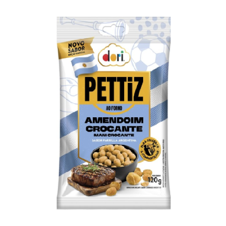Amendoim Crocante Pettiz Parrilla Argentina 120g