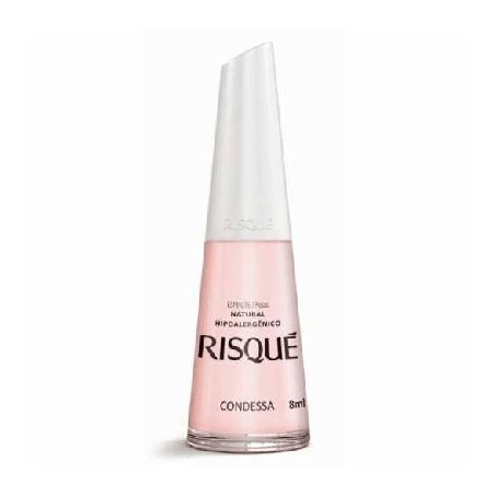 Esmalte Risqué Natural Condessa Embalagem 8ML