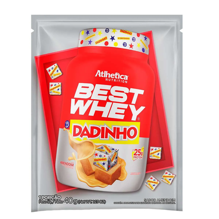 Whey Atlhetica 40g Sache Dadinho
