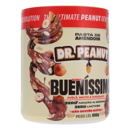 Pasta de Amendoim Dr Penaut Bueníssimo 600g 360-33
