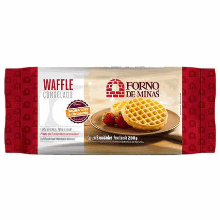 WAFFLE FORNO DE MINAS TRAD 280G