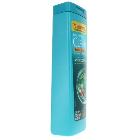 SHAMPOO ANTICASPA CLEAR ANTICOCEIRA L400ML P330ML 360-30