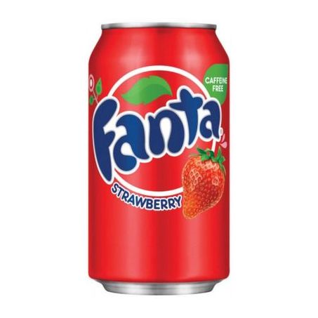 REFRIGERANTE FANTA 330ML STRAWBERRY LATA