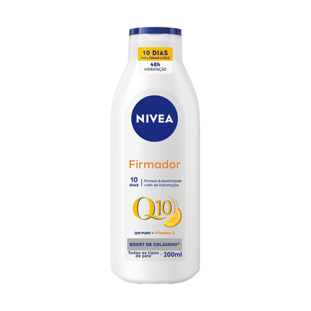Loção Hidratante Firmador Q10  Vitamina C Todos os Tipos de Pele Nivea 200ml
