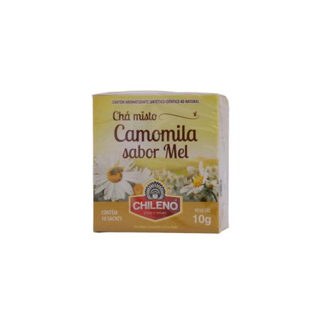 Chá Misto Chileno Camomila e Erva Mate Caixa com 10un - 10gr 360-1