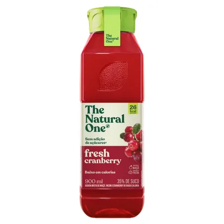 SUCO FRESH CRANBERRY THE NATURAL ONE 900 ML       