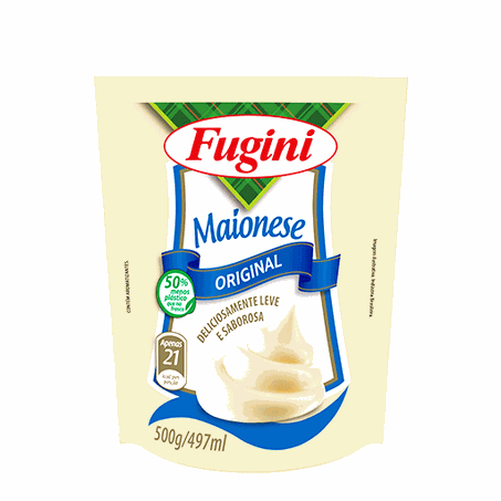 Maionese fugini original sache bico 300g