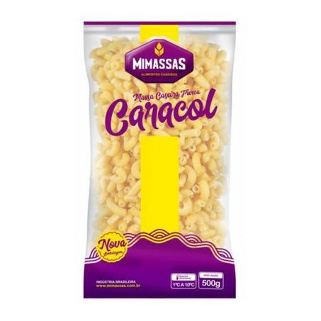 Macarrao Caracol Fresco Mi-Massas 500g