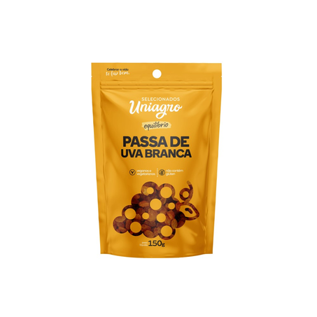 Uva Passa Branca Uniagro 150G