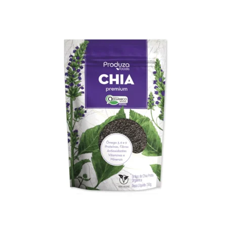 Cereal Produza 150g Chia Preta Graos