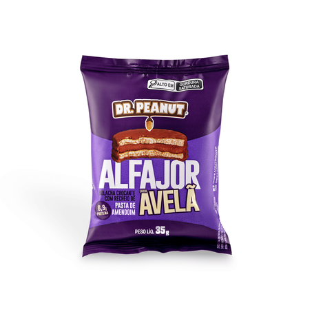 Alfajor Avelã Dr Peanut 35g