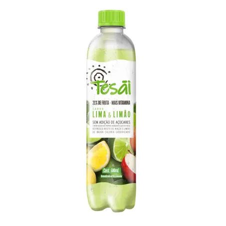REFRIGERANTE  LIMA E LIMAO  500 ML - TESAI