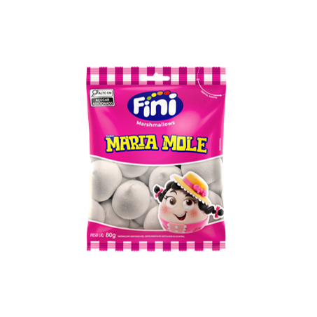 Marshmallow fini maria mole pacote 80g