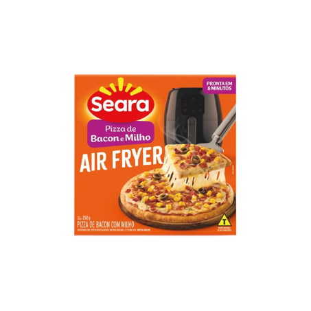 SEARA PIZZA BACON E MILHO AIR FRYER 250G