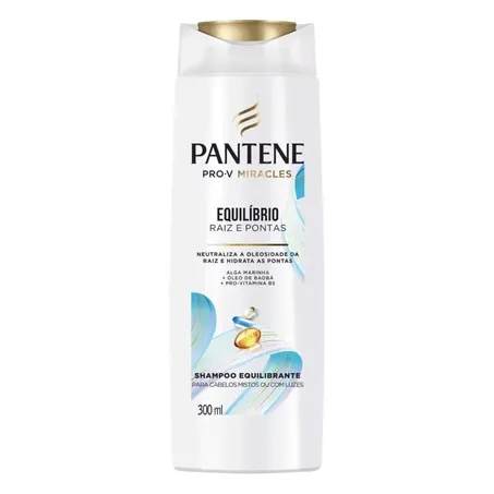 Shampoo pantene equilíbro alga marinha 300ml