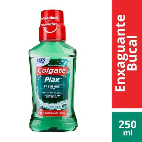 SOLUÇÃO COLGATE PLAX FRESH MINT 250ML
