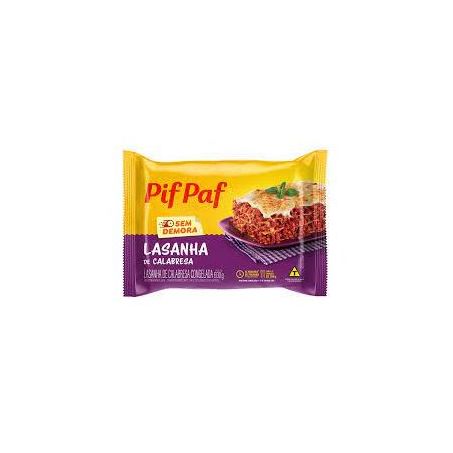 LASANHA DE CALABRESA PIF PAF 600G
