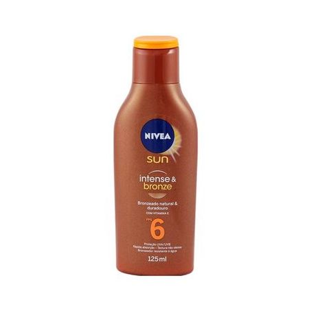 BRONZEADOR NIVEA SUN FPS 6 125ML INTENSE
