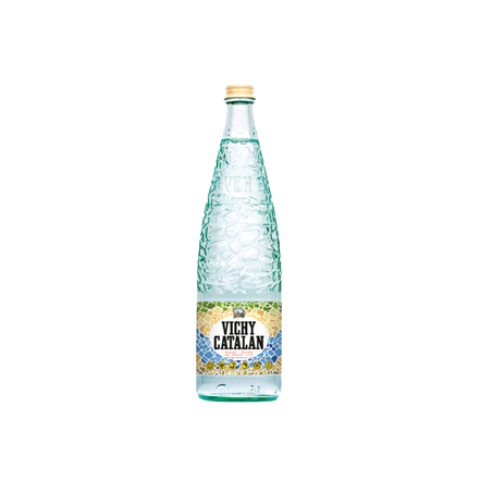 ÁGUA MINERAL VICHY CATALAN COM GÁS VIDRO 1L
