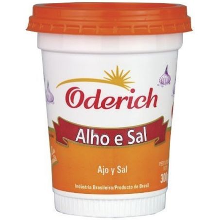 Tempero pote oderich 300g alho e sal