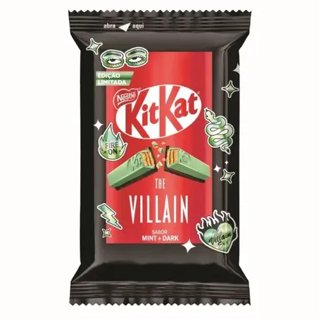 Chocolate nestle 41.5gr kit kat the villain chocomint