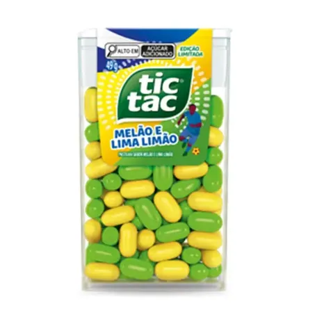 Confeito Tic Tac 49g T100 Copa Do Mundo 2026