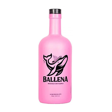 Licor Ballena Morango C/Tequila 750ml