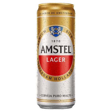 Cerveja amstel puro malte lata 350ml