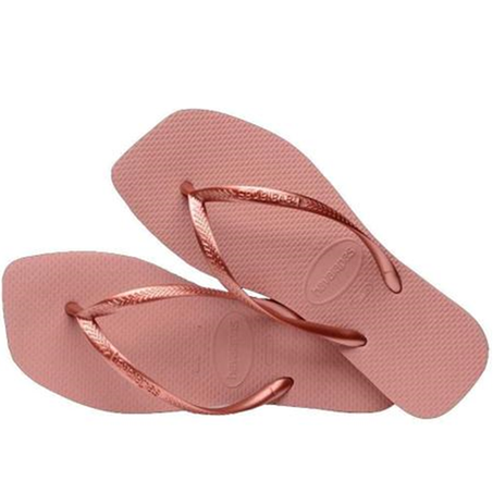 HAVAIANAS SLIM SQUARE ROSA CROCUS TAM39/40