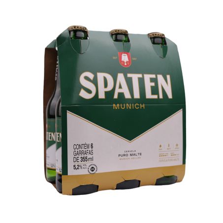 Cerveja Spaten Long Neck 355ml C/6 360-26