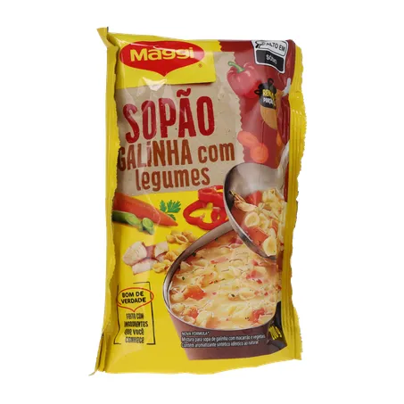 SOPÃO MAGGI GALINHA,MACARRÃO E LEGUMES 200G 360-35
