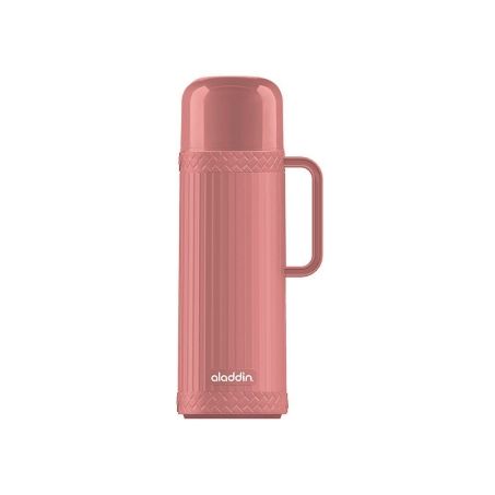 GARRAFA ALADDIN TÉRMICA PAMPA CINZA/NUDE 1L