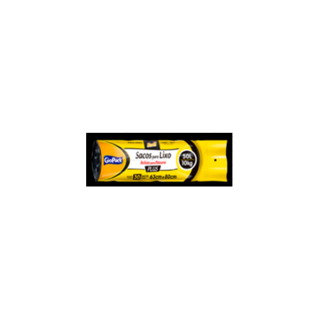 Saco p/lixo giopack 63cmx80cm 50l c/30