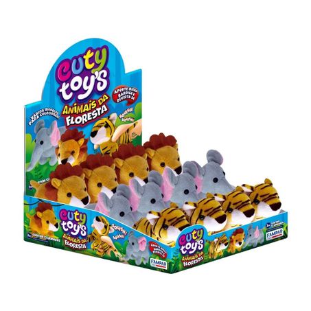 Brinquedo Cuty Toys Animais Floresta 