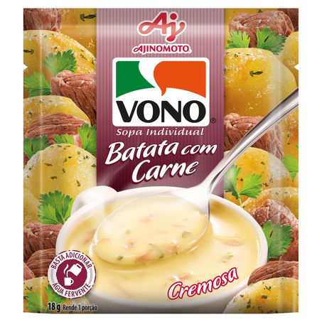 Sopa Vono 18g - Batata com Carne