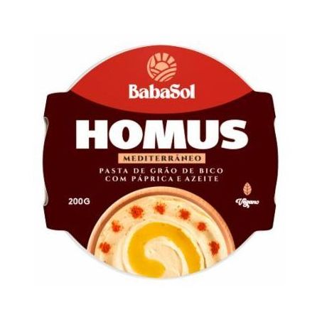 Homus Baba Sol mediterrâneo 200g