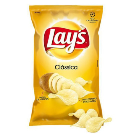 Salgadinho batata lays 70g classica
