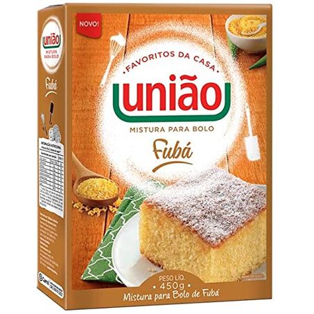 Mistura Bolo União Fubá Caixa 450g 
 