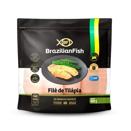 FILE DE TILAPIA BRAZILIAN FISH PCT 800G