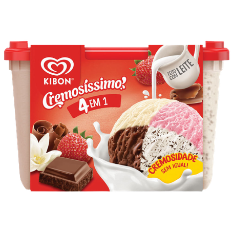 KIBON POTE CREMOSISSIMO 4X1 2L