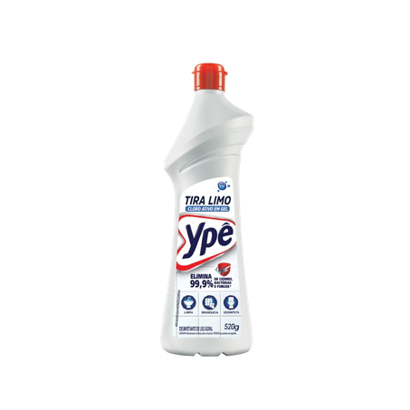 ALVEJANTE YPE CLORO ATIVO 520 ML LIMPA LIMO BANHEI
