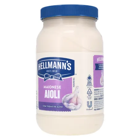 Maionese Aioli Hellmanns 500G 360-3