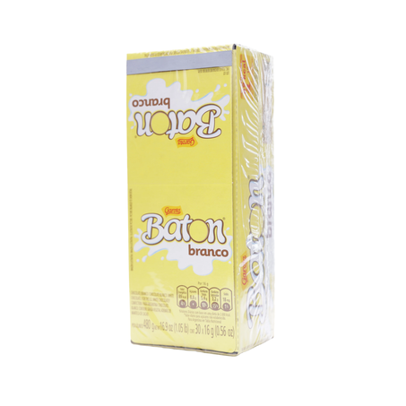 Chocolate Baton Garoto Branco Caixa com 30un - 480gr 360-5