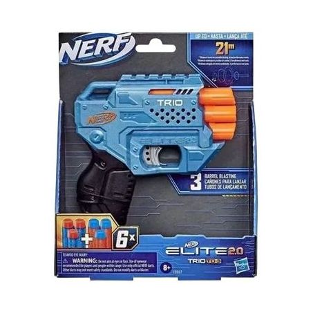 HASBRO LANCADOR NERF 2.0 TRIO 