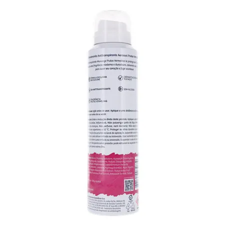 Desodorante Aerosol Monange Frutras Vermelhas 150ml 360-2