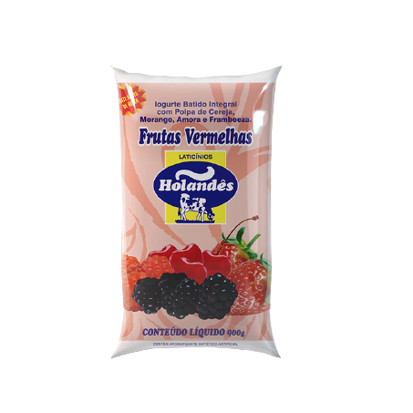 IOGURTE BATIDO HOLANDÊS FRUTAS VERMELHAS
