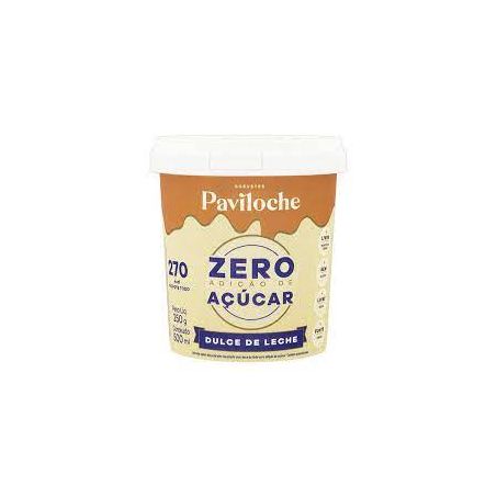 SORV PAVILOCHE DOCE LEITE LIGHT  500ML