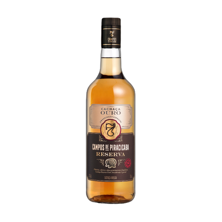 CACHAÇA 7 CAMPOS PIRACICABA OURO VD 970ML