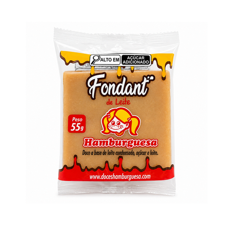 RAPADURA DE LEITE FONDANT HAMBURGUESA 55G