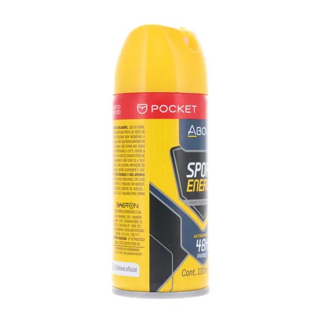Desodorante above sport energy masculino aerossol 100ml 360-30